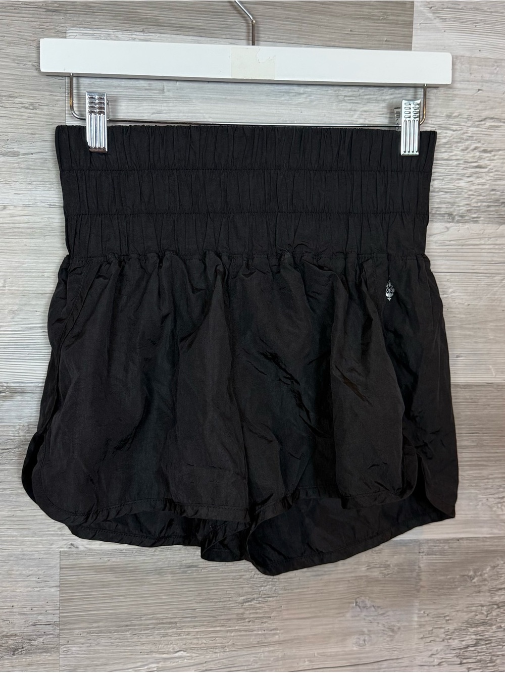 Free People FP Movement The Way Home Athletic Shorts Black Size Small